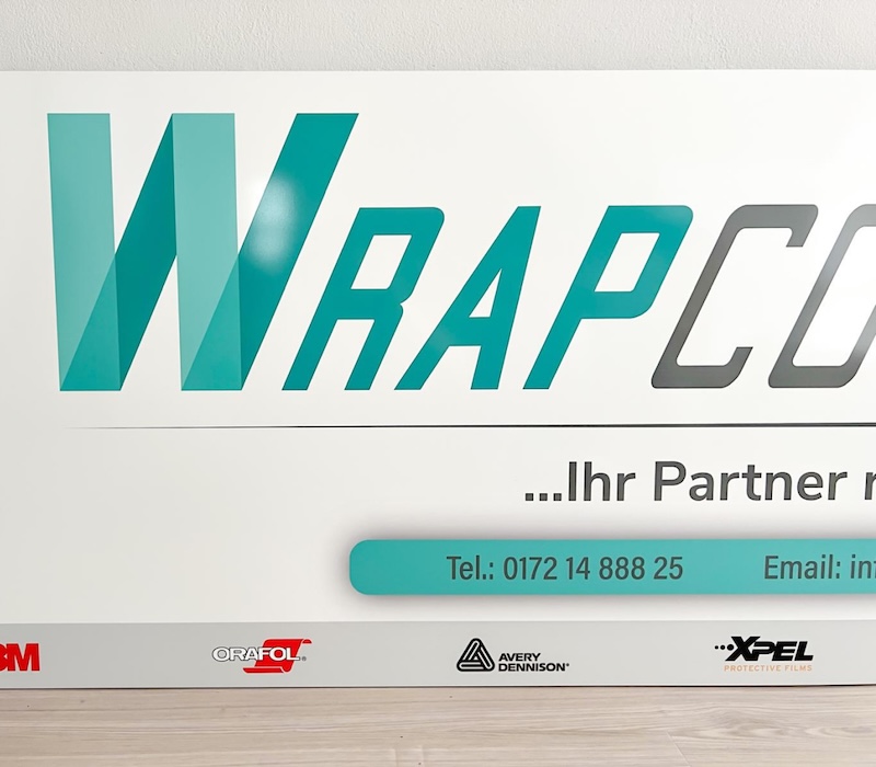 Wrapcomplex-Bandenwerbung